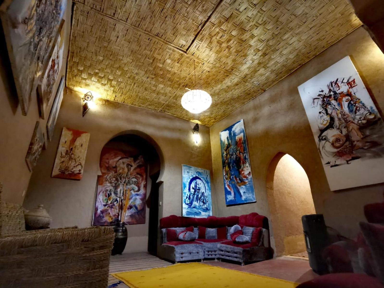 Bed and Breakfast Kasbah Du Peintre Ait Benhaddou Exterior foto